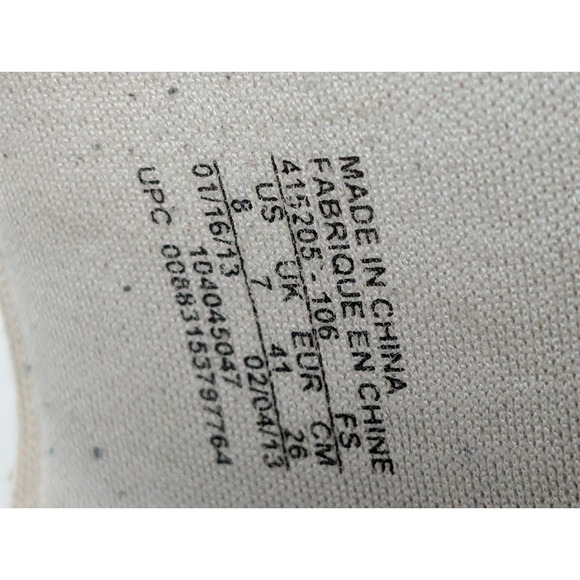 Nike Comfort‎ Slide Red Black White Memory Foam Sandals 415205- 106 Men's Size 8 - Picture 8 of 9